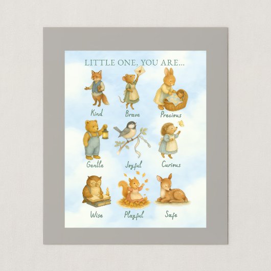 Little One, You Are Loved – Storybook Declaration  ポスター
