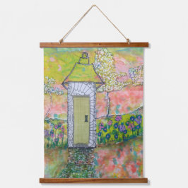 Little Oriental House 吊り下げ型タペストリー