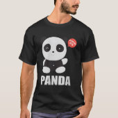 Little Panda Never Say No To Panda Tシャツ (正面)