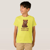Little Paw "Born For Adventure" Tシャツ (正面フル)