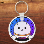 little paw - ready to fly キーホルダー (正面)