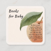 Little Peach Books for Baby Enclosure Card エンクロージャーカード (正面)