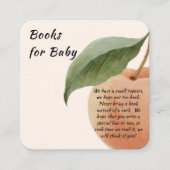 Little Peach Books for Baby Enclosure Card エンクロージャーカード (正面)