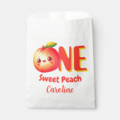 Little Peach Cute First Birthday フェイバーバッグ (正面)