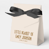 Little Peanut Boho Safari Elephant Boy Baby Shower フェイバーボックス (正面サイド)
