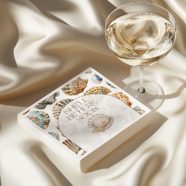 Little Pearl Under The Sea You Soon Baby Shower スタンダードランチョンナプキン