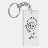 Little Phiri und Zauberstab キーホルダー (正面左)