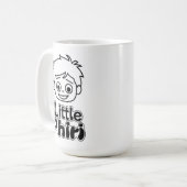 Little Phiri und Zauberstab コーヒーマグカップ (正面左)