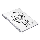 Little Phiri und Zauberstab ノートブック (右側)