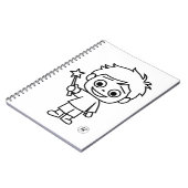 Little Phiri und Zauberstab ノートブック (左側)