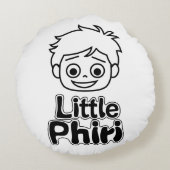 Little Phiri und Zauberstab ラウンドクッション (裏面)