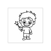 Little Phiri und Zauberstab ラバースタンプ (インプリント)