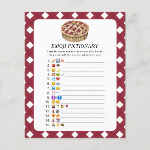Little Pie baby shower絵文字ゲーム