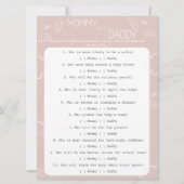 Little Piece of Heaven Pink Guess Who Game  招待状 (正面)