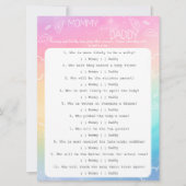 Little Piece of Heaven Rainbow Guess Who Game 招待状 (正面)