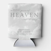 Little Piece of Heaven Sky Baby Shower  缶クーラー (正面)