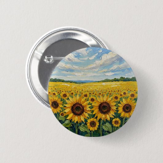 Little piece of sunshine pin 缶バッジ (正面&裏面)