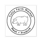 Little Pig Farm Market セルフインキングスタンプ (デザイン)