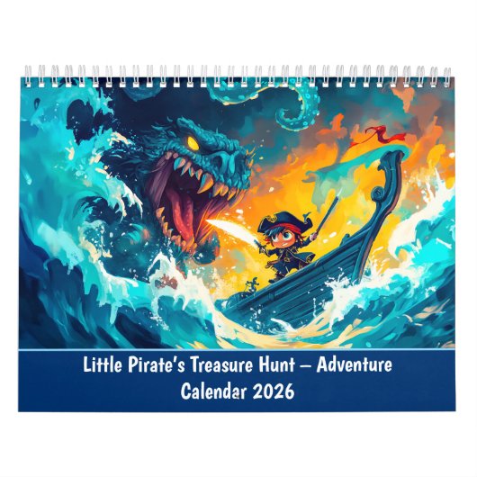 Little Pirate’s Treasure Hunt – Adventure Calendar カレンダー (カバー)
