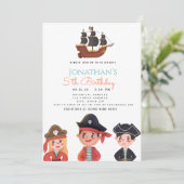 Little pirates of the 5誕生日発表 案内状 (スタンド正面)