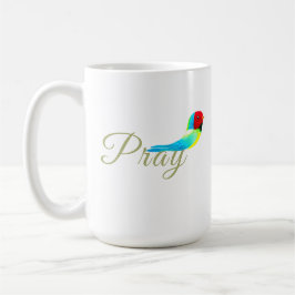 Little Prayer Bird  コーヒーマグカップ