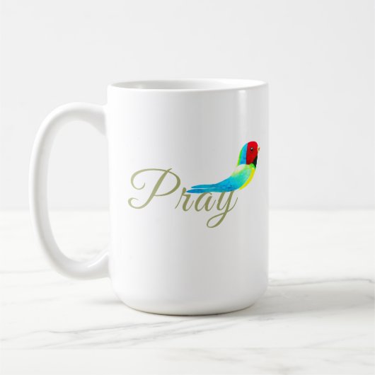 Little Prayer Bird  コーヒーマグカップ (左)