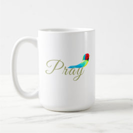 Little Prayer Bird  コーヒーマグカップ