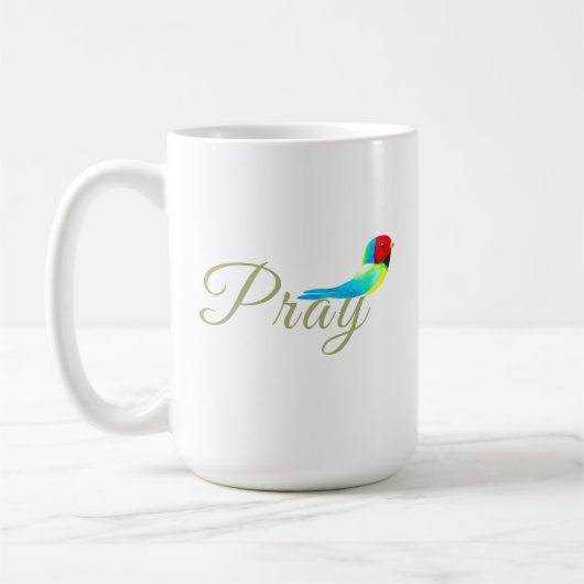 Little Prayer Bird  コーヒーマグカップ (左)