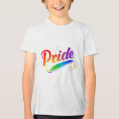 "Little Pride" T-shirt for children – a stylish an トライブレンドＴシャツ (正面)