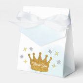 Little Prince Boy Baby Shower フェイバーボックス (正面サイド)