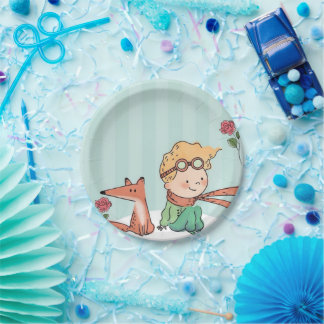 Little Prince Paper Birthday Plates ペーパープレート