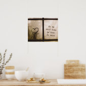 Little Prince Zitat ポスター (キッチン)