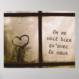 Little Prince Zitat ポスター