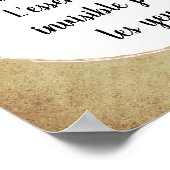 Little Prince Zitat ポスター (角)