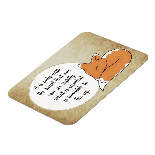 Little Prince Zitat マグネット (左側)