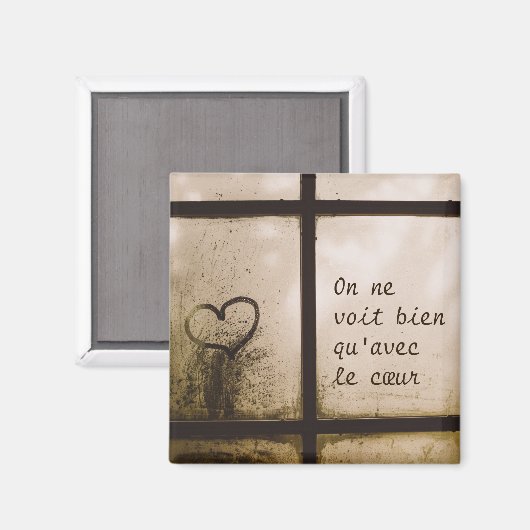 Little Prince Zitat マグネット (正面/裏面)