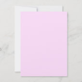 Little princess 招待状 (裏面)