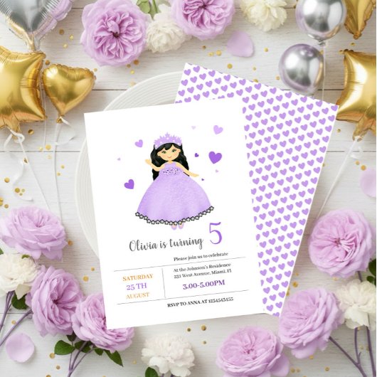 Little princess 招待状