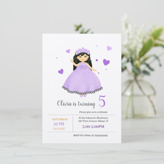 Little princess 招待状 (スタンド正面)