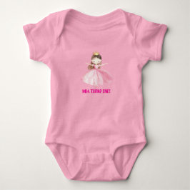Little Princess 1st Birthday Baby Bodysuit Girl ベビーボディスーツ