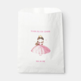 Little Princess Birthday Favor Bag Personalised フェイバーバッグ