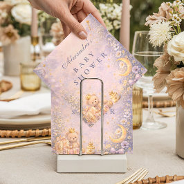 Little Princess Celestial Baby Shower スタンダードカクテルナプキン