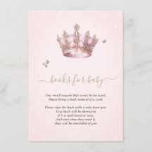 Little Princess Crown Pearls Dots Baby Shower