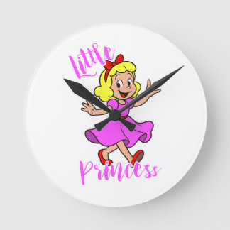 Little Princess Round clock ラウンド壁時計
