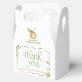 Little Pumpkinストーリーブックベビーシャワーお気に入りボックス フェイバーボックス (オープン)