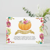 Little Pumpkinブックリクエスト 招待状 (スタンド正面)