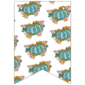 Little Pumpkin男の子の赤ちゃんシャワー バンティングフラッグ (第1の旗)