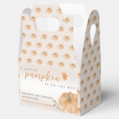 Little Pumpkin Autumn Fall Thank You Baby Shower  フェイバーボックス (オープン)