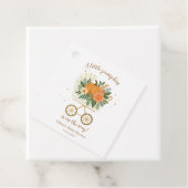 Little Pumpkin Baby Shower フェイバータグ (インサイチュ)