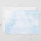 Little Pumpkin Boys 1st Birthday Photo 招待状 (裏面)